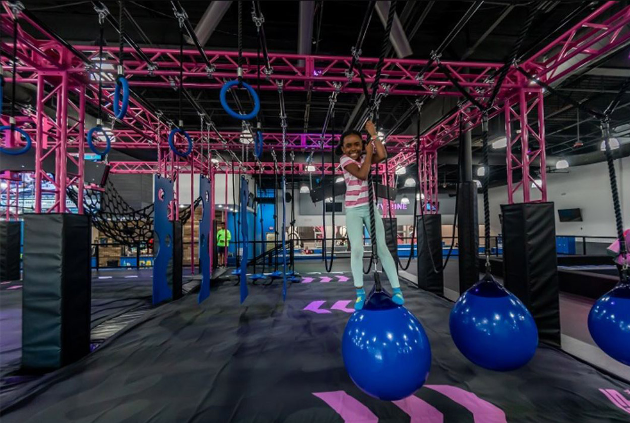 This Massive Indoor Trampoline Park Will Bring Out Your Inner Ninja Warrior  - Narcity