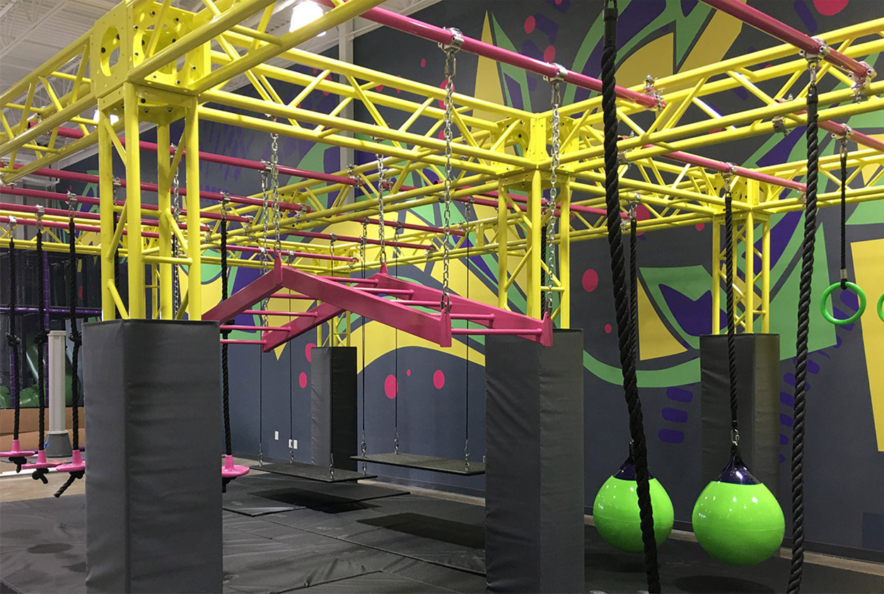 Ninja Courses Trampoline Park